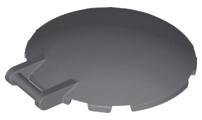 Dish 6 x 6 Inverted with Bar Handle