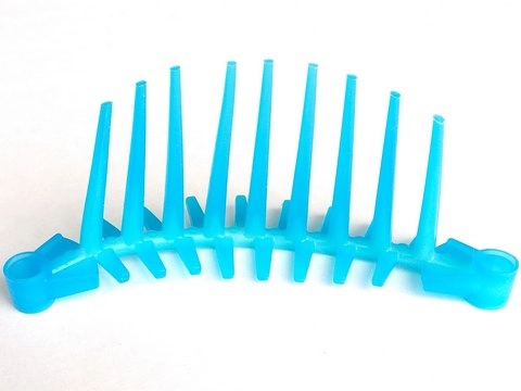 Bionicle Barraki Spine Flexible with Marbled Trans-Dark Blue Pattern