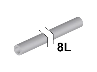 Hose, Rigid 3mm D.  8L / 6.4cm