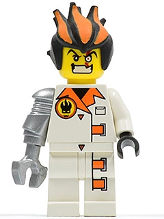 Dr. Inferno (Metallic Silver Claw)